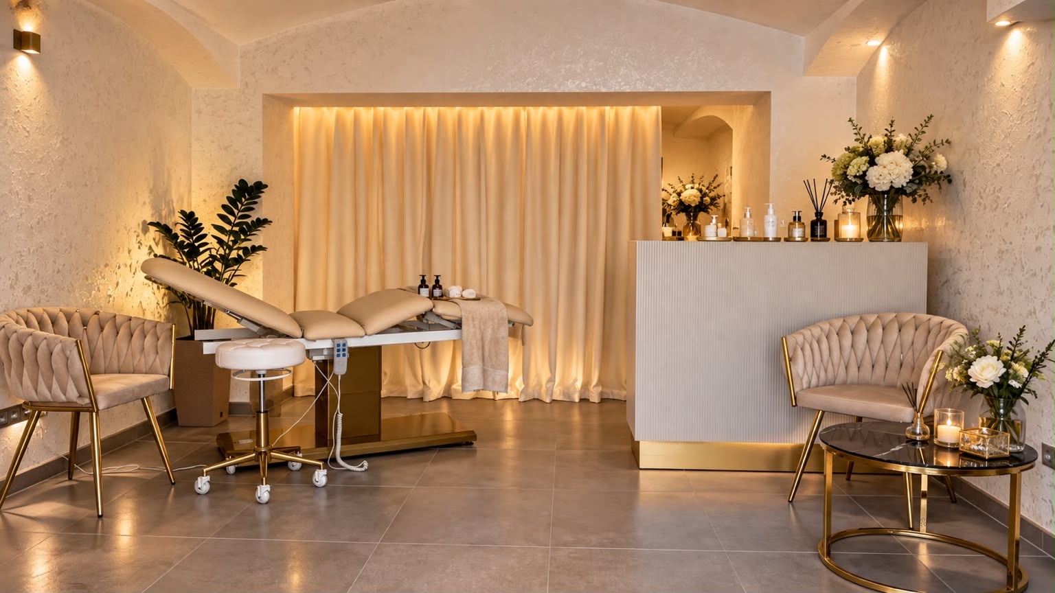 Masážní salon Mega Empire ve Slaném